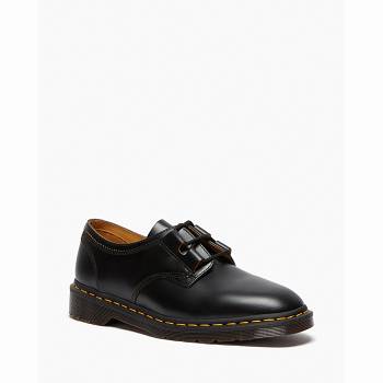 Dr Martens Férfi 1461 Ghillie Bőr Oxford Cipő Fekete